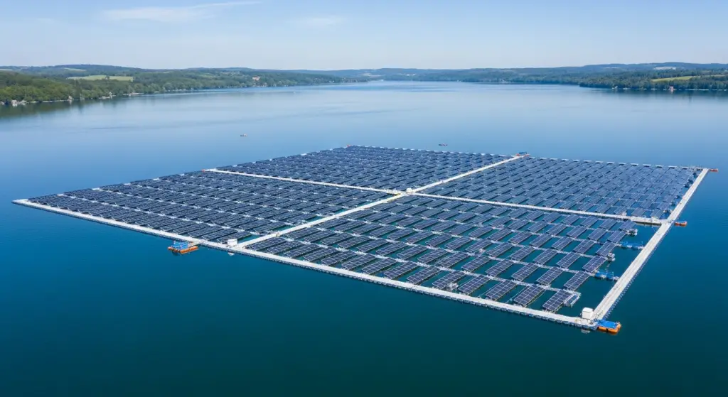 drijvende zonnepanelen